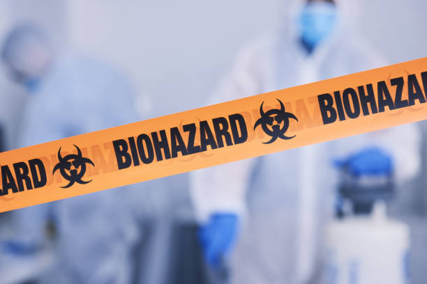 Professional Infectious Disease Decontamination technician working in Bentonville, AR